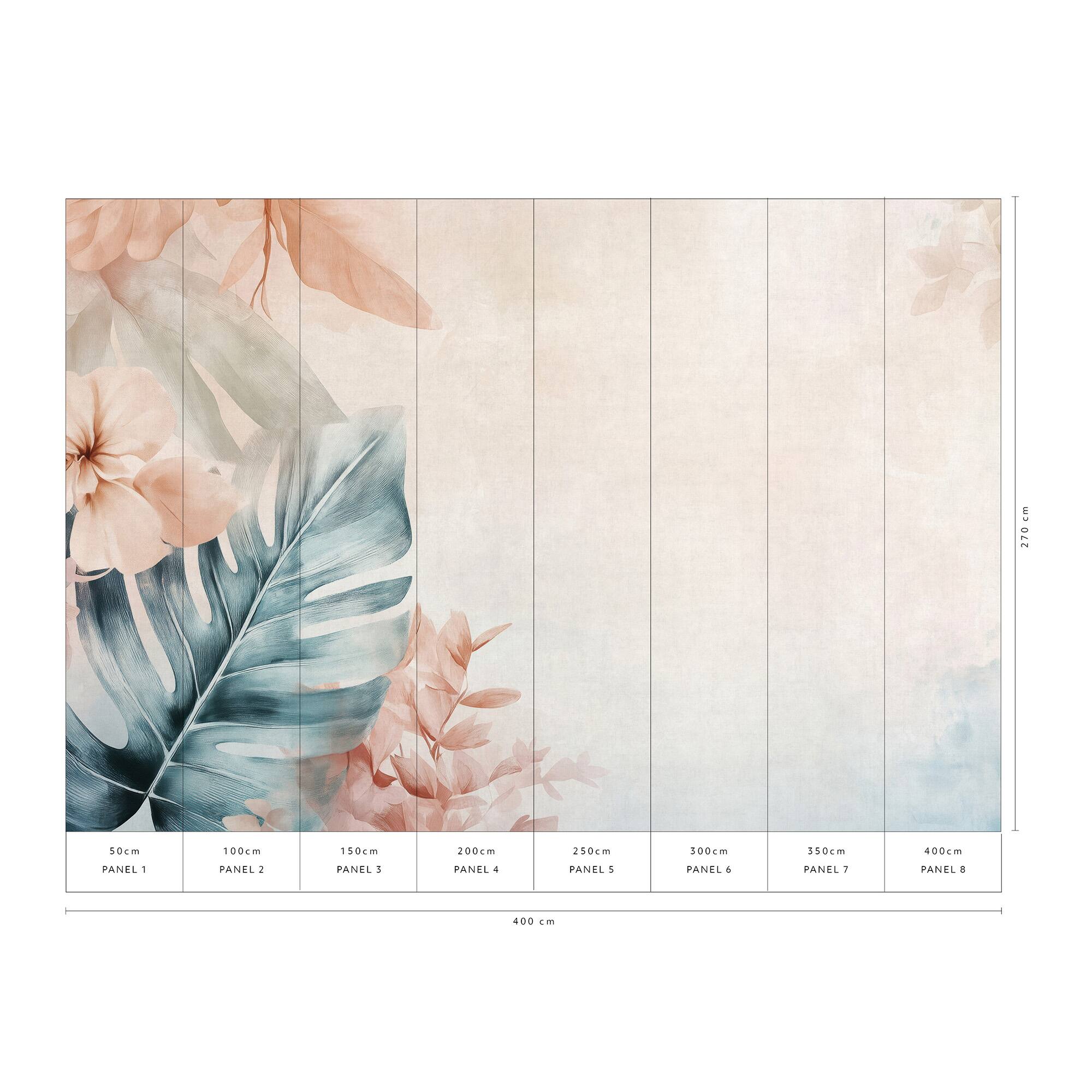 Designs Direct Sunblush Pink Wall Mural